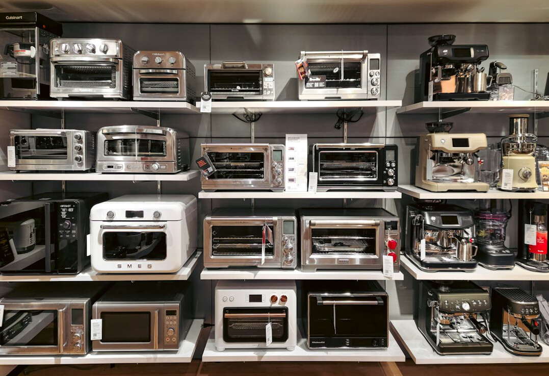 electronics store display